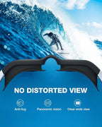 ZIONOR Swim Goggles, Upgraded G1 Polarized Swimming Goggles Anti-Fog for Adult Men Women