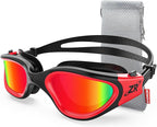 ZIONOR Swim Goggles, Upgraded G1 Polarized Swimming Goggles Anti-Fog for Adult Men Women
