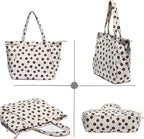 ESVAN Corduroy Yoga Tote Bag Gifts for Women Drawstring Yoga Mat Bag for Office Workout Travel Carryall Pilates Gym