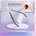 Manicure Pedicure Kit Professional 30pcs Complete Nail Care kit，fingernail and toenail Clippers and Manicure kit for Men with Travel Deluxe Beauty Tools Convenience Set (Black)