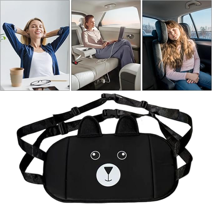 Airplane Foot Hammock - Baby Flight Leg Supporter, Child Travel Foot Lift | Foldable Resting Strap Gear, Comfortable Kid Footrest for Adults Seat Vehicle Outdoor Work