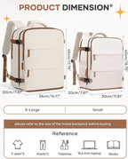 coofay Extra Large Travel Backpack Carry on Flight Approved Mochila De Viaje Personal Item Backpack for Airlines Frontier Airlines Personal Item Bag Backpack for Travel Backpacks for Men Women