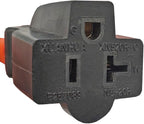 FC-L5252T Male generator lock 20A plug L5-20P to 5-15 or 20R adapter 3 prong to 3 prong output 125V