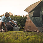 Gazelle T4 Overland Edition GT401GR Pop-Up Portable Camping Hub Tent, Easy Instant Set up in 90 Seconds, Alpine Green/Moss, 4-Person, Family, Overlanding