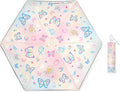 Kids Folding Umbrella Auto Open/Close Umbrellas for Rain Round Corner Safe Design UV Resistant Automatic Children Travel Umbrellas Reinforced Canopy 360° Reflective Strip Lightweight for Girls & Boys