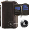 Travel Document Organizer - RFID Passport Wallet Case Family Holder Id Wristlet