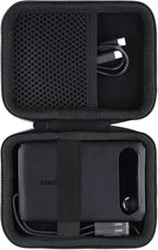 khanka Hard Case Replacement for Anker Power Bank, 10,000mAh 10K 22.5W Portable Charger,Case only. (Black)
