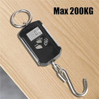 Luggage Weight Scale, Hanging Scale Backlit Electronic with Hook 200kg/100g Digital,for Travel