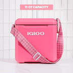 Igloo Tag Along Too Coolers | Insulated Hard Shell Picnic Style Cooler | Rolling Ice Chest