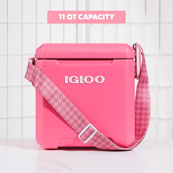 Igloo Tag Along Too Coolers | Insulated Hard Shell Picnic Style Cooler | Rolling Ice Chest