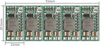 DROK 5v Regulator, 5pcs Mini Voltage Reducer DC 4.5-24V 12V 24V Step Down to 5V Buck Converter Board 3A Volt Step-Down Transformer Power Supply Module