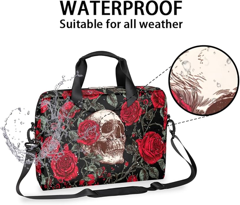 Cute Laptop Shoulder Bag for Women Men, Computer Laptop Bag Laptop Sleeve Case Laptop Satchel Briefcase Carrying Bag QA-1