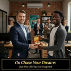 The Dream Chaser Compass - Go Confidently -2026 Unique Graduation Gifts for Him, College, High School, Cool Birthday Gift Idea for Son, Boys, Motivational Greeting Card Included