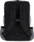 Topo Designs Global Travel Bag 30-40 Liter - Carry-on Compliant Versatile Pack, 3 Carry Options, External Laptop Sleeve (Eco-Friendly, 30L, Apex Black)