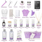Gifts for Women, Spa Gift Basket for Women, Mother's Day Gift Basket for Mom - 22 Piece Lavender Bath and Body Skin Care Set for Women, Spa Kit | Birthday Gifts, Valentines Day Gift, Christmas Gift
