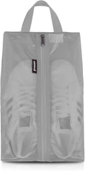 Travel Shoe Bags - Water Resistant TPU Mesh, Sturdy YKK Zipper, Unisex Shoe Pouch for Travel or Home Storage