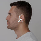 2 Pairs [Middle & Large] Ear Hooks Compatible with AirPods Pro 3, 2, Pro, AirPods 4, 3, 2 & 1, Upgraded Anti Slip Sports Clip Hooks for AirPods 1, 2, 3, 4,Pro, Pro 2 – White