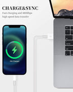 Uzento for iPhone Charger Cord,2 Pack Original USB to Lightning Cable Apple MFI Certified 6 Ft, Fast iPhone Charging Cord for iPhone 11/11Pro/11Max/ X/XS/XR/XS Max/8/7/6/5S/SE-Black