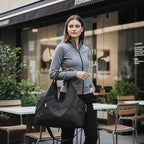 Forestfish Gym Bag For Women With Yoga Mat Holder & Shoe Compartment & Wet Dry Storage Pocket & Adjustable Strap