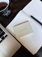 Clutch - Pro USB-C Portable Charger - Compatible with iPhone 15, 16, 17 & Android Devices - Power Bank Magnetic Battery - TSA Travel Approved - USB Rechargeable - Built-in Cable - 5000 mAh - 3.7oz