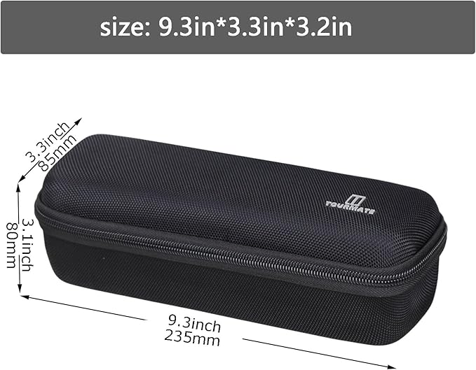 Tourmate Hard Storage Case for Anker 737 Power Bank (PowerCore 24K) / 715 Charger (Nano II 65W) Combo,Travel Case for Prime Power Bank 20,100mAh—27,650mAh（Case Only）(Black Case Only)