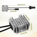 Car Adapter for Starlink Mini, 12V/24V to 30V 3.5A DC Power Cable Supply Universal 9-28V Input Power Converter Accessories for Truck RV Marine & Off-Grid Use