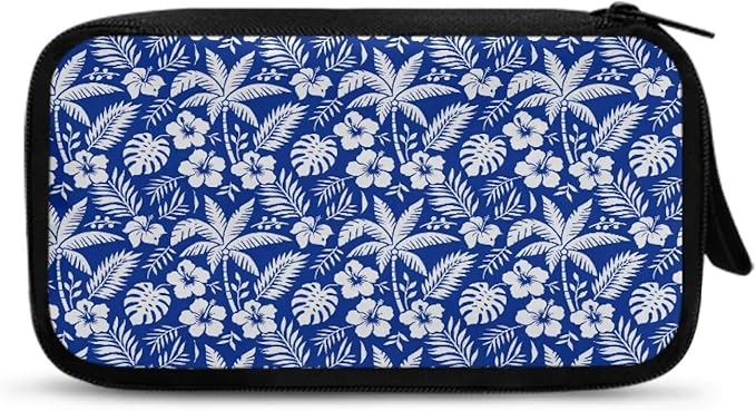 Tropical Flowers Electronic Organizer Travel Cable Organizer Bag Portable Pouch Electronic Accessories Carry Case for Tech Accessory Phone Power Bank Cable Cord Charger