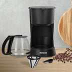 Aiwa 22 fl. oz. Compact Coffee Maker with Reusable Filter and Indicator Light