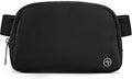 Pander Cross Body Fanny Pack for Women, Fashion Waist Packs, Crossbody Bags, Belt Bag with Adjustable Strap (Black)