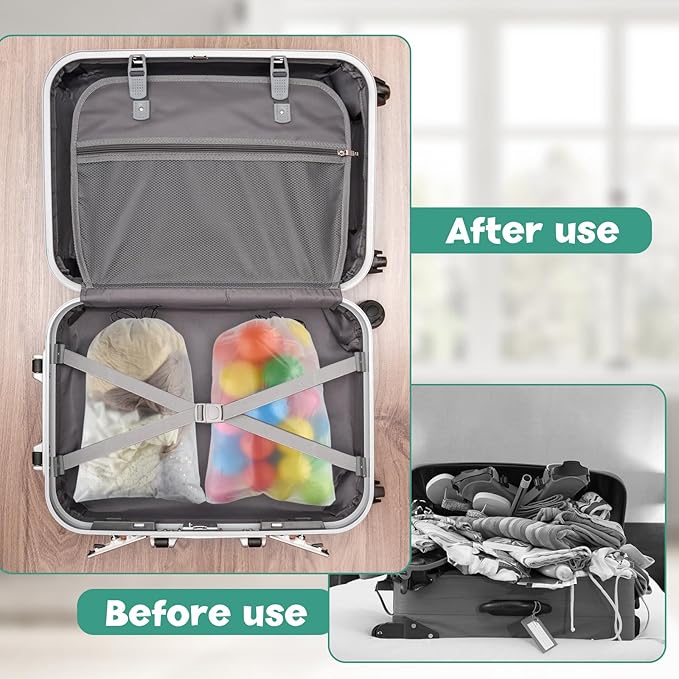 32 Pcs Shoe Bags for Travel，PLULON 15.7" x 11.8" Clear Drawstring Storage Plastic Bags Shoes Organizer for Packing Waterproof Dustproof Women Men Portable Travel Essentials