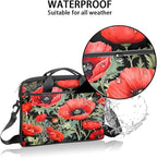 Laptop Shoulder Bag for Women Men, Waterproof Computer Case Messenger Bag Briefcase for Business Office Travel