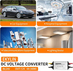 DC 24v to 12v Converter Reducer Step Down Buck Converter 4A 48W Power Supply Adapter for Auto Car Truck Vehicle Boat Solar System etc. (Accept DC15-40V Inputs)