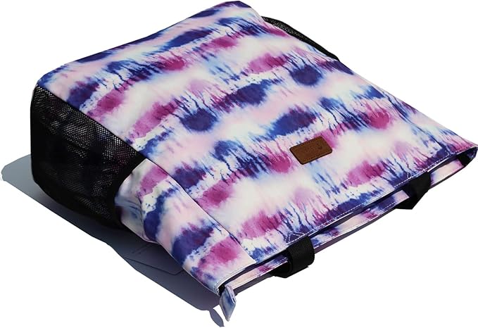 Original Floral Water Resistant Large Tote Bag Shoulder Bag for Gym Beach Travel Daily Bags Upgraded