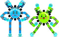 Transformable Fidget Spinner Toys for Kids and Adults,2 Pcs Sensory Toy for Boys Girl ADHD Stress Relief Toys,Fingertip Gyros Travel Toy Party Favors for Teens Birthdays Gifts Easter Present