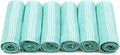 HAVLULAND Turkish Beach Towels Oversized -100% Turkish Cotton Super Soft Lightweight - Absorbent and Quick Drying Bath Towel - Sand Free Beach Towel - Turkish Towels for Adults (Aquamarine, 6 Pack)