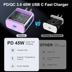 45W USB C Super Fast Charger Type C Charger Fast Charging Android Phone Charger Block with 10FT Type C Charging Cable for Samsung Galaxy S26 Ultra/S26/S26+/S25/S25 Ultra/S25+/S24 Ultra/S23 Ultra/S22