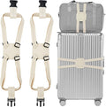 Travelkin Luggage Straps Bag Bungees add a Bag, Luggage Bungee for suitcases Elastic Strap Belt