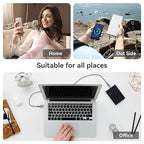 Henrety USB C Charger Cable [2 Pack/4ft], Fast Charging Type C Cable, Nylon Braided USB A to USB C Cable for iPhone 15/15 Pro, MacBook, iPad, Galaxy, and Other Type-C Devices.
