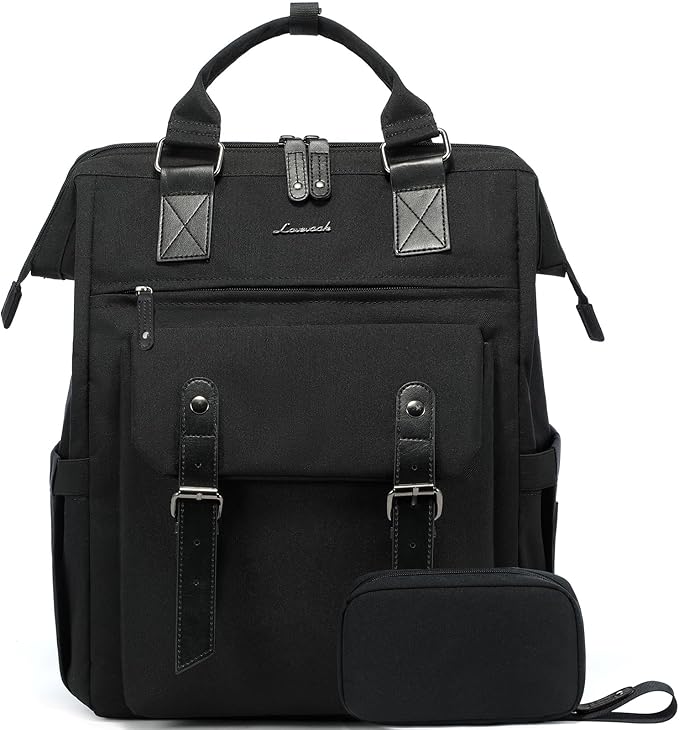 LOVEVOOK Extra Large Travel Laptop Backpack for Women, 18 Inch Computer Backpack Work Commuter Business Trip Weekender Carry on Backpack with Luggage Sleeve, Teacher Doctor Nurse Bags College Daypack