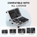 11 Set Packing Cubes for Travel, Gifts for Women Mom,Anti-Tearing Suitcase Organizer,OlarHike Vacation Essentials & Accessories for Cruise Ship