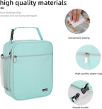 Lovoeo Lunch box Lunch bag for men women Insulated Lunchbox Lunch bags for Work Picnic Travel (baby blue)