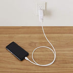 Amazon Basics USB-C to USB-A 2.0 Fast Charging Cable, 480Mbps Data Transfer Speed, USB-IF Certified, for Apple iPhone 16/15, iPad, Samsung Galaxy, Tablets, Laptops, 3 Foot, White (Pack of 2)