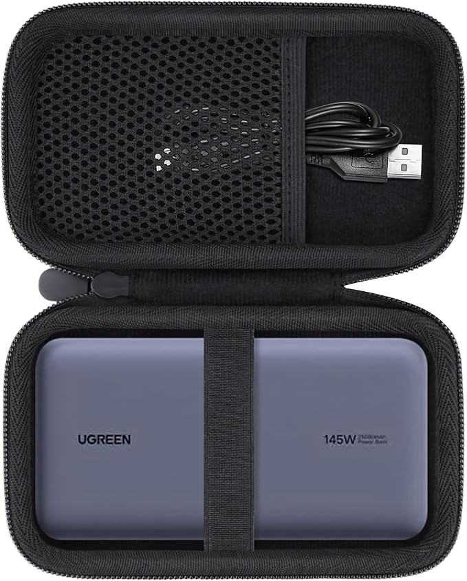Hard Portable Travel Case Compatible with UGREEN Power Bank 25000mAh 145W Portable Charger,Case Only