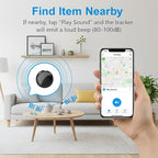 No Subscription GPS Tracker for Vehicles Work with Find My(iOS Only) Real-Time Mini Tracker Tags Global Coverage Hidden Car Location Tracking Tags Device with Magnetic Case No Monthly Fee Required