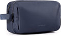 BAGSMART Toiletry Bag for Men, Travel Toiletry Organizer Dopp Kit Water-resistant Shaving Bag for Toiletries Accessories, Door Room Essentials,Navy Blue-basic