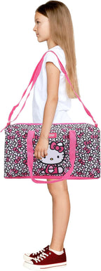 Hello Kitty Bows All-Over Print 5-Piece Duffel Bag Set
