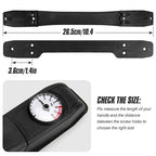 Replacement Luggage Weightable Handle, Rubber Handheld Weight Scale, Luggage Handle Suitcase Strap with Graduated Mechanical Scale