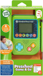 LeapFrog Preschool Game and Go Handheld Video Game Toy, Green