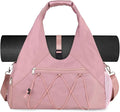 Forestfish Gym Bag For Women With Yoga Mat Holder & Shoe Compartment & Wet Dry Storage Pocket & Adjustable Strap