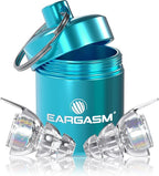 Eargasm High Fidelity Supernova Iridescent Earplugs for Concerts, Festivals, Musicians, Night-Life, Motorcycle Hearing Protection - Reusable Ear Plugs for High Fidelity Noise Reduction up to 21 dB